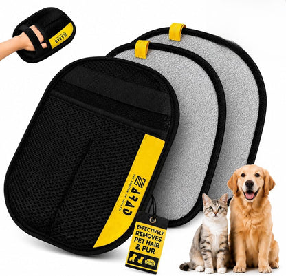 Pet Hair Removal Glove for Dogs & Cats – Electrostatic Reusable Dog & Cat Hair Remover Glove Fur Remover for Furniture (1)